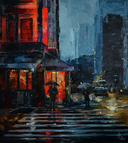 Jazz di Zhanna Kondratenko, Pittura in vendita su Singulart