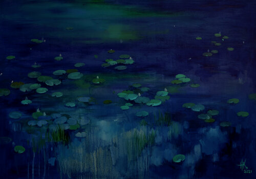 Lily pond. Lullaby Zhanna Kondratenko
