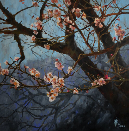 Blossoming. Rebirth di Zhanna Kondratenko, Pittura in vendita su Singulart