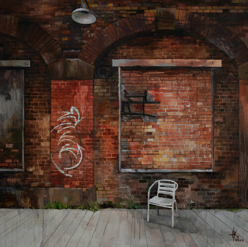 White Chair Zhanna Kondratenko