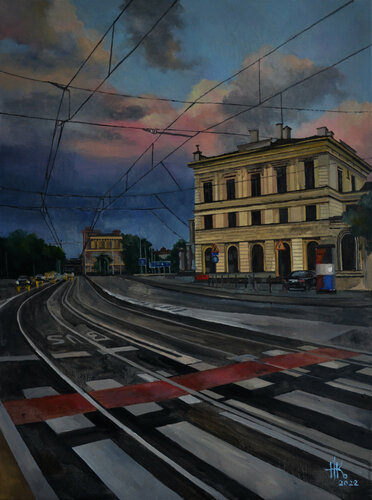 Walk von Zhanna Kondratenko, Malerei kaufen auf Singulart