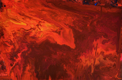 Eruption van Zhanna Kondratenko, Schilderij te koop op Singulart