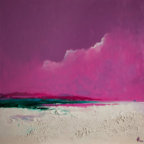 Somewhere Behind the Clouds di Zhanna Kondratenko, Pittura in vendita su Singulart