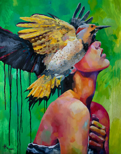 Guardian by Zhanna Kondratenko, Painting for Sale on Singulart