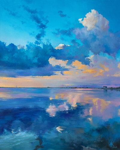 Mirror of Light van Zhanna Kondratenko, Schilderij te koop op Singulart