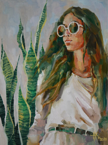 Sansevieria by Zhanna Kondratenko, 종이 for Sale on Singulart