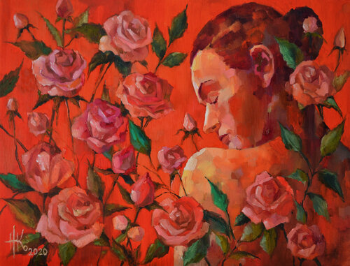 Rosarium by Zhanna Kondratenko, 종이 for Sale on Singulart