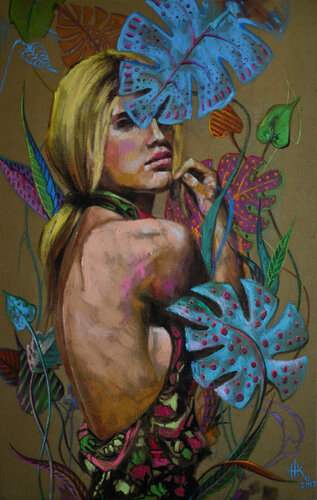 Amazon di Zhanna Kondratenko, Pittura in vendita su Singulart