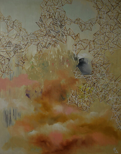 Beyond the flight van Zhanna Kondratenko, Schilderij te koop op Singulart