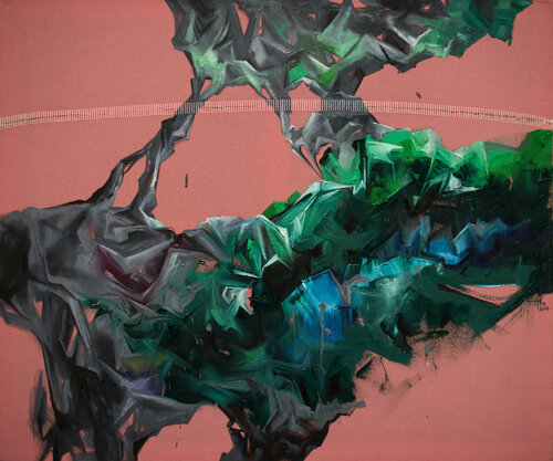 Meeting of Two Lives von Zhanna Kondratenko, Malerei kaufen auf Singulart