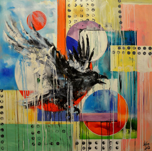 The Road to Freedom van Zhanna Kondratenko, Schilderij te koop op Singulart