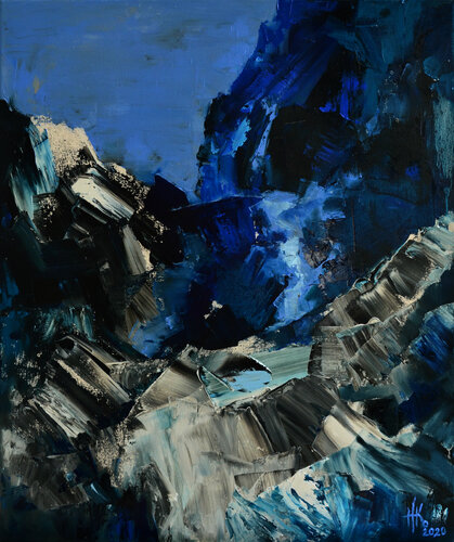 To the Peak van Zhanna Kondratenko, Schilderij te koop op Singulart