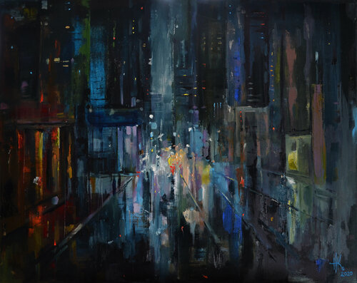 Can't Sleep van Zhanna Kondratenko, Schilderij te koop op Singulart