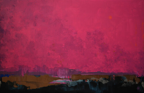 Overtaking the Sun van Zhanna Kondratenko, Schilderij te koop op Singulart