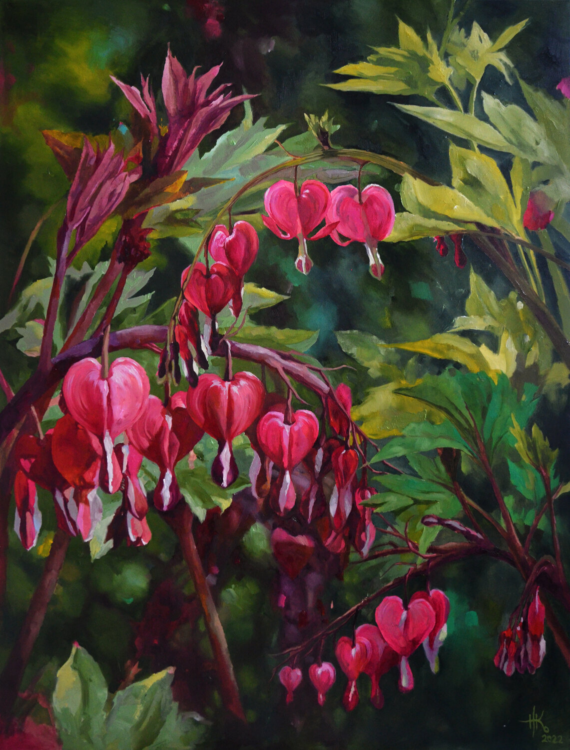 Tender Melody of the Wind Zhanna Kondratenko Originalgemälde zu verkaufen