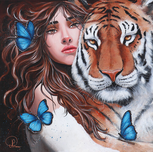 Fusion magique di Nathalie Roure, Pittura in vendita su Singulart