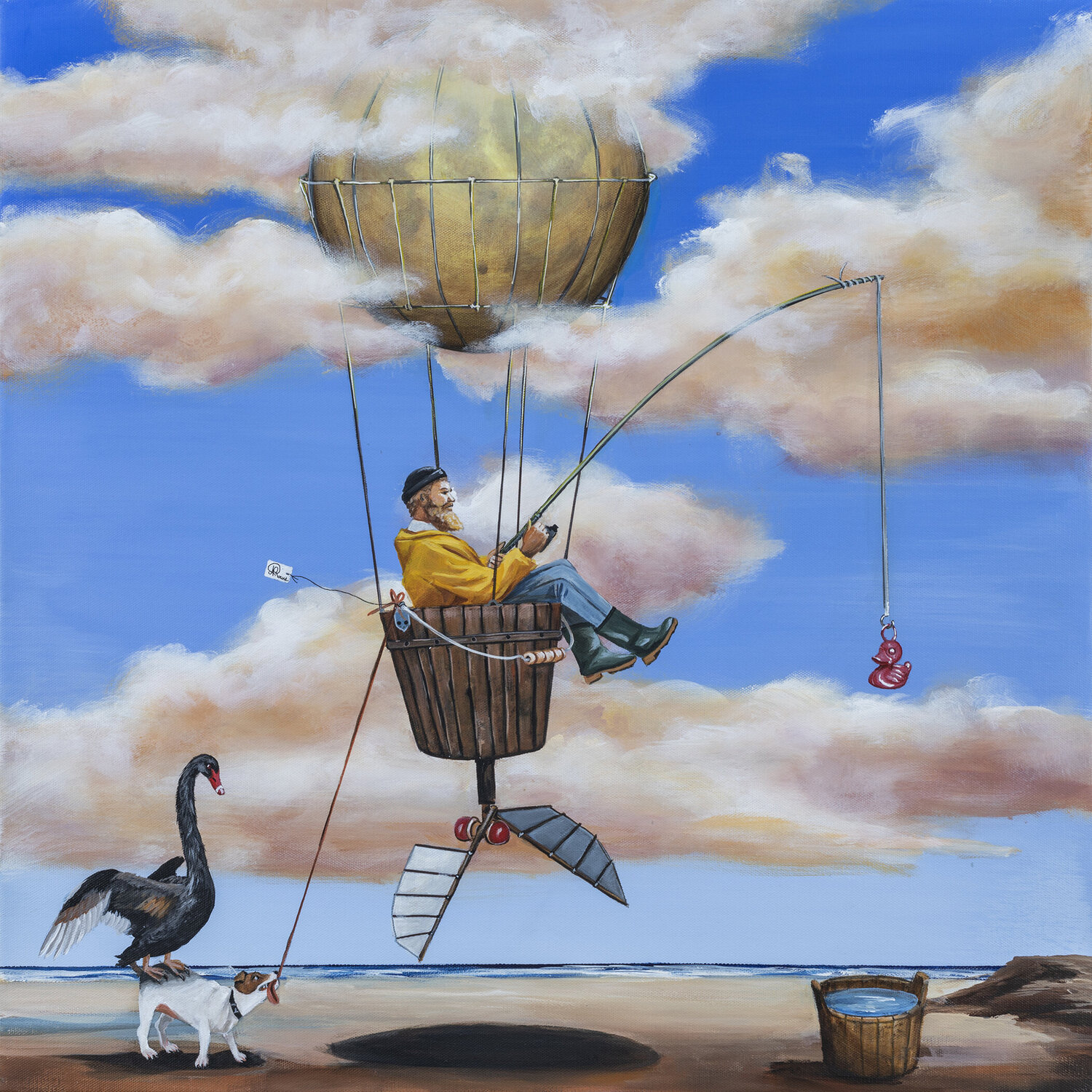 Pêche au clair de lune Nathalie Roure