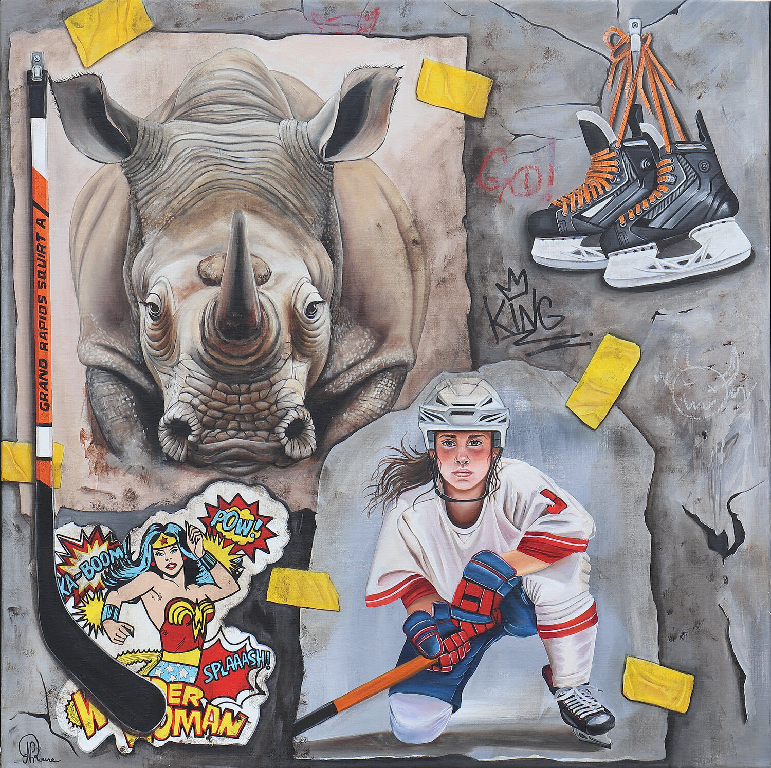 Sur la Glace, une Force Inébranlable Nathalie Roure