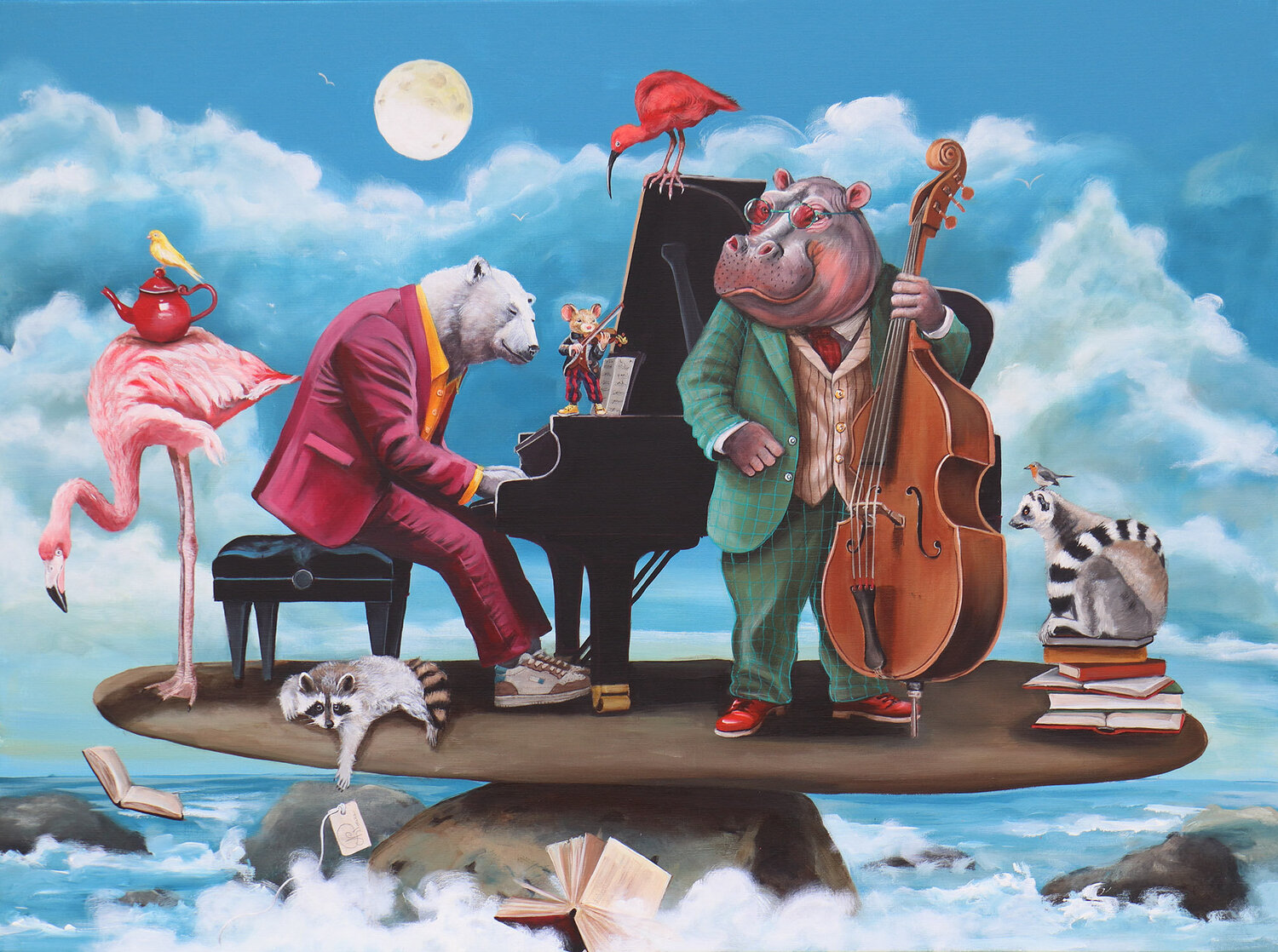 Le blues du clair de lune Nathalie Roure
