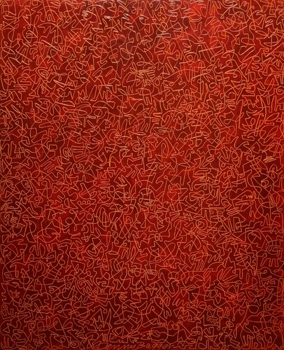 Red Energy van Denny Baggen, Schilderij te koop op Singulart