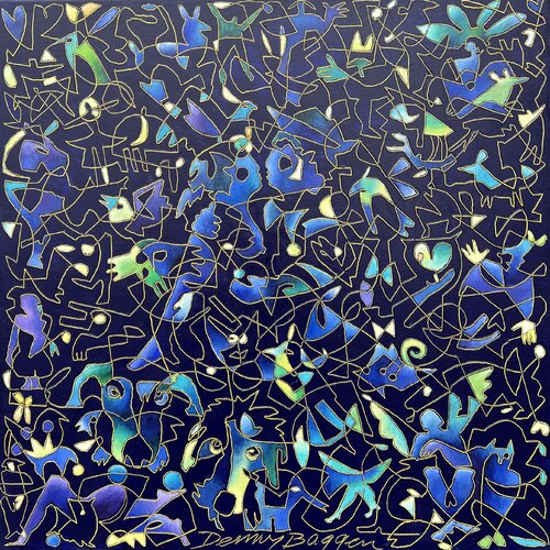The two of us van Denny Baggen, Schilderij te koop op Singulart