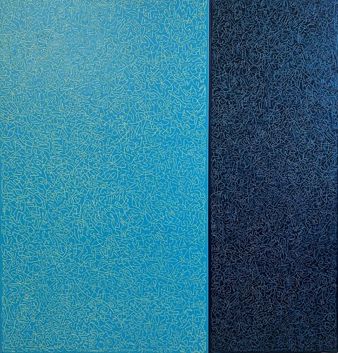Together, diptych Denny Baggen
