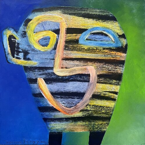 Head, keep smiling van Denny Baggen, Schilderij te koop op Singulart