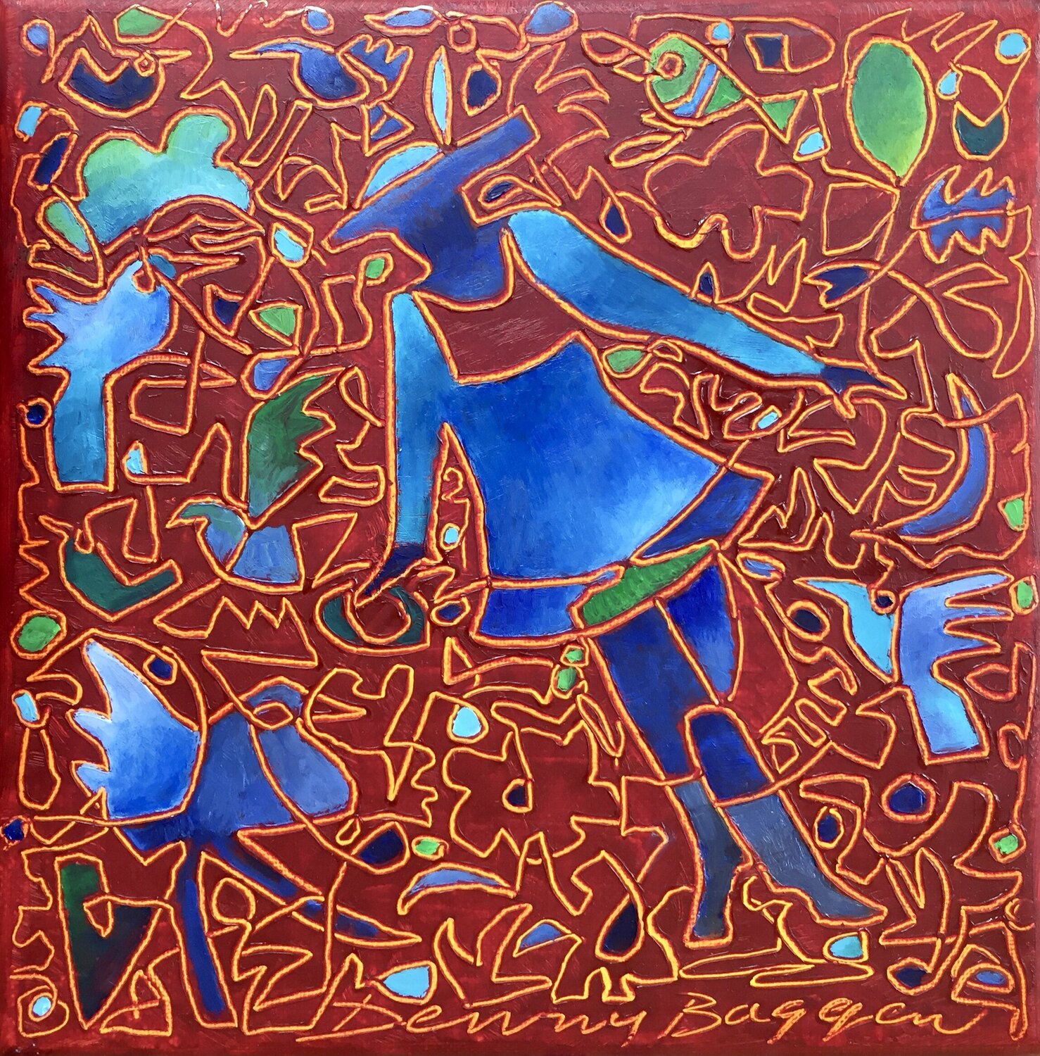 Fly in between Denny Baggen