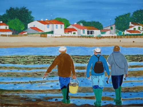 Retour au bercail by Michel Thévenot, Painting for Sale on Singulart