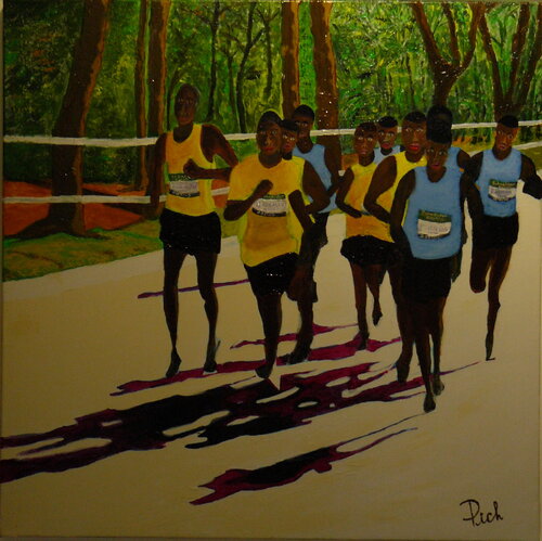 Les marathoniens de Paris Michel Thévenot