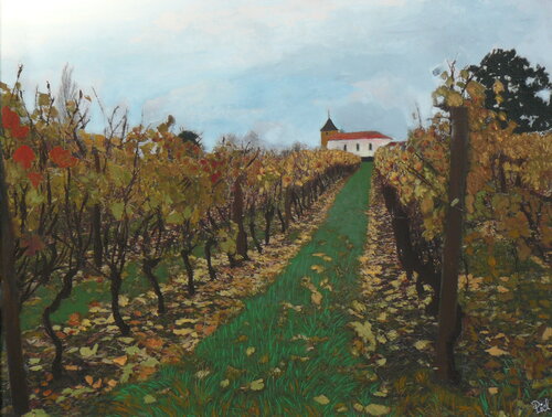 Les vignes du seigneur von Michel Thévenot, Malerei kaufen auf Singulart