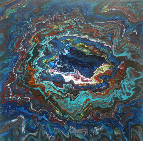 Pich's magic abstract paint 112 Michel Thévenot
