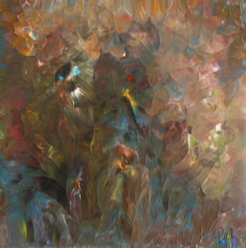 Pich's magic abstract  paint 171 di Michel Thévenot, Pittura in vendita su Singulart