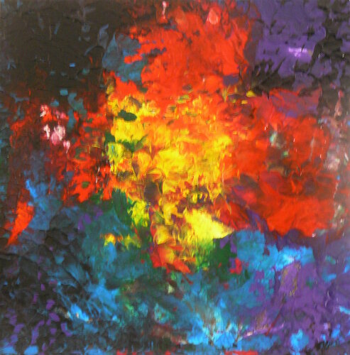 Pich's magic abstract  paint 176 van Michel Thévenot, Schilderij te koop op Singulart