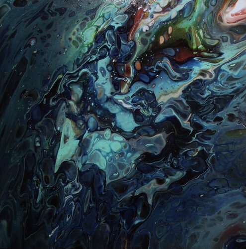 Pich's magic abstract  paint  95 Michel Thévenot