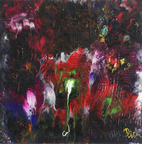Pich's magic abstract  paint 151 Michel Thévenot
