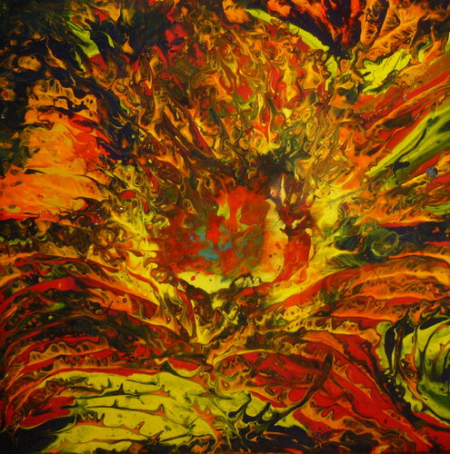 Pich's magic abstract  paint  94 di Michel Thévenot, Pittura in vendita su Singulart