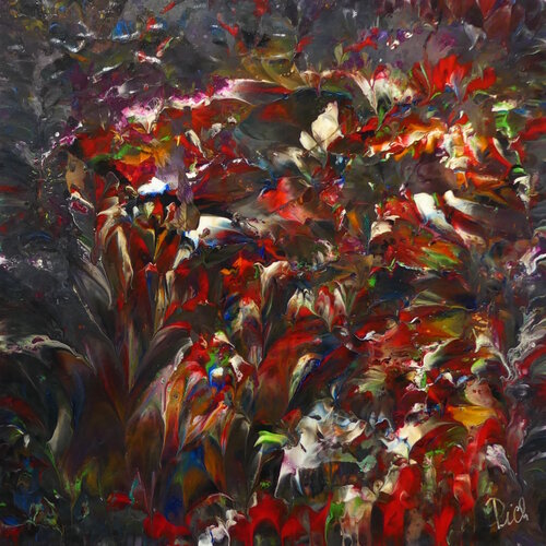 Pich's magic abstract paint 156 Michel Thévenot
