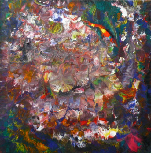 Pich's magic abstract  paint 142 di Michel Thévenot, Pittura in vendita su Singulart