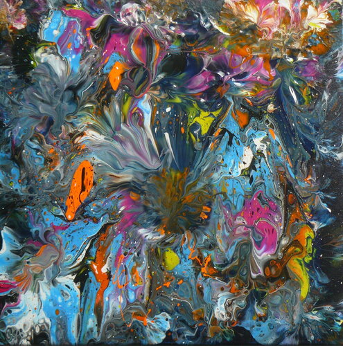 Pich's magic abstract paint 102 by Michel Thévenot, Painting for Sale on Singulart