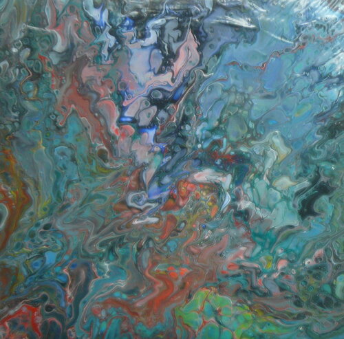 Pich's magic abstract paint 113 van Michel Thévenot, Schilderij te koop op Singulart