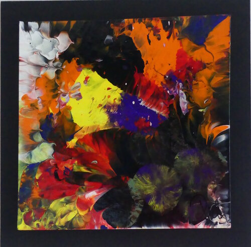 Pich's magic abstract  paint 183 Michel Thévenot