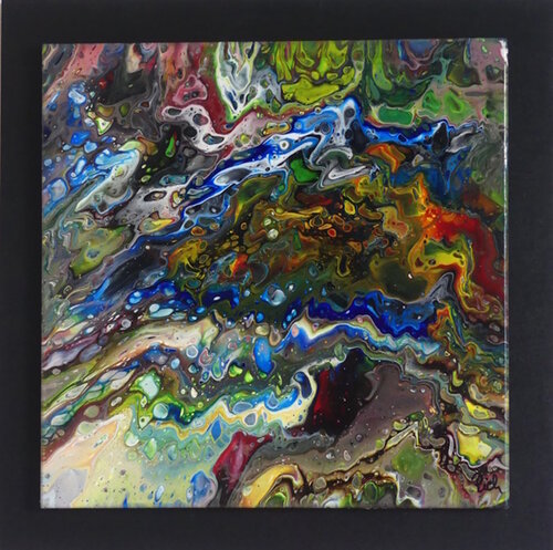 Pich' s magic abstract  paint 89 Michel Thévenot