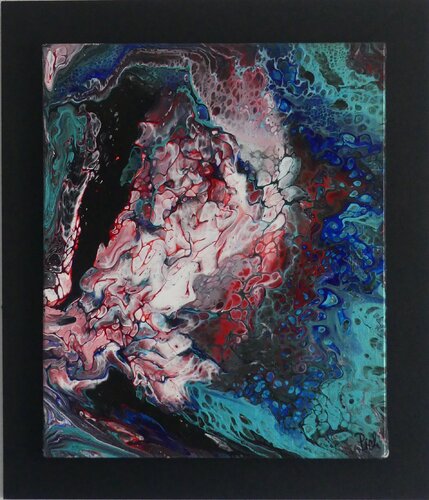 Au coeur de la flore abyssale van Michel Thévenot, Schilderij te koop op Singulart