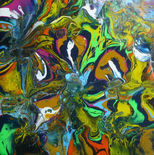 Pich' s magic abstract paint 105 von Michel Thévenot, Malerei kaufen auf Singulart
