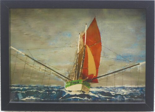 Impression Fine Art "Thonier dundee à la pêche au germon" di Michel Thévenot, Fotografia in vendita su Singulart