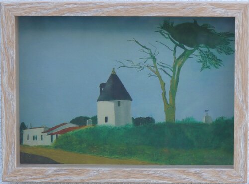 Impression Fine Art "Le moulin de la Boire à Ars en Ré" van Michel Thévenot, Fotografie te koop op Singulart