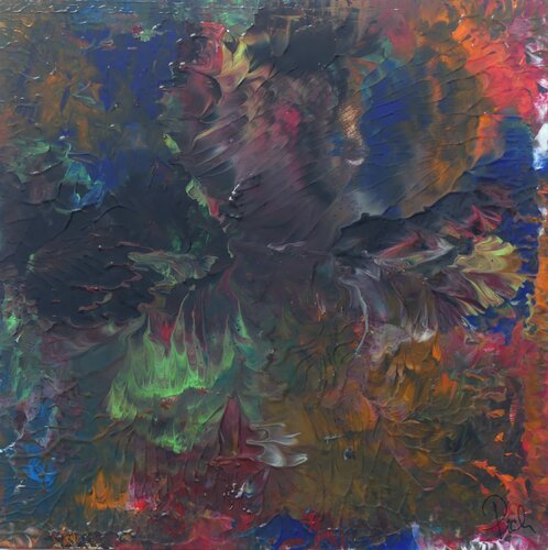 "Emotion brute et passion" - Pich's magic abstract paint # 170 von Michel Thévenot, Malerei kaufen auf Singulart