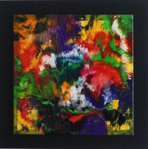 Pich's magic abstract  paint 141 di Michel Thévenot, Pittura in vendita su Singulart