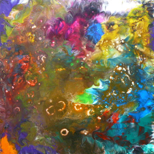 Pich's magic abstract paint # 160 von Michel Thévenot, Malerei kaufen auf Singulart